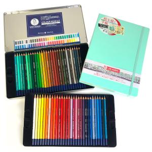 ターレンス（TALENS） ヴァンゴッホ 水彩色鉛筆 60色セット （メタル