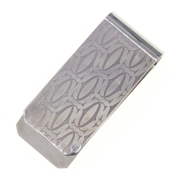 カルティエ マネークリップ Cドゥ カルティエ デコール ビルクリップ T1220237 シルバー ...