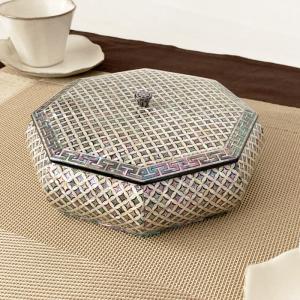 韓国螺鈿花蝶丸お盆 : チマチョゴリと韓国雑貨の専門店夢市場 - 通販