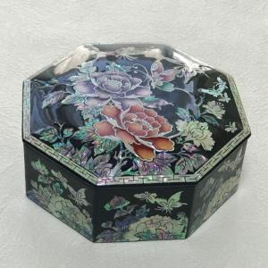 韓国漆螺鈿宝石小物入れ 鶴花 : チマチョゴリと韓国雑貨の専門店夢市場