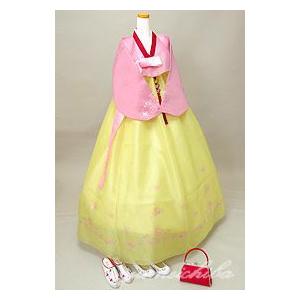 格安チマチョゴリ販売12s 270 身長+靴高さ165cm〜168cm バスト86cm