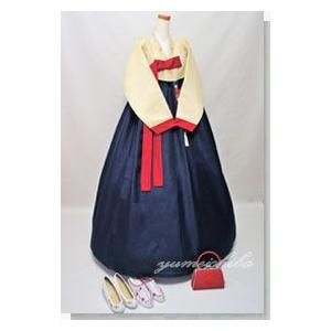 格安チマチョゴリ販売12s 270 身長+靴高さ165cm〜168cm バスト86cm