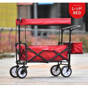 キャリーワゴン 屋根付き 折りたたみ 収納カゴ...の詳細画像1