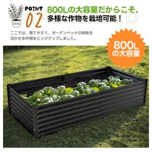 【L200×W100×H45cm】レイズドベッ...の詳細画像2
