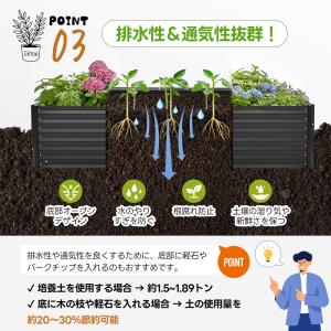【L200×W100×H45cm】レイズドベッ...の詳細画像4