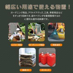 【窓付き】物置 屋外 スチール 倉庫 戸外収納...の詳細画像2