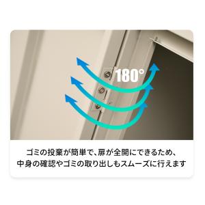 【450L】ゴミ収納庫 ゴミストッカー 大容量...の詳細画像4