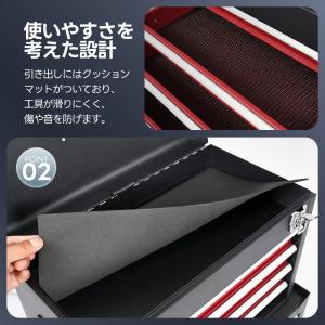2in1 ツールキャビネット ツールチェスト ...の詳細画像4