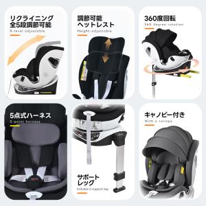 チャイルドシート 新安全基準 R129適合 新...の詳細画像2