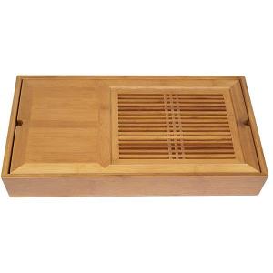 中国茶盤 紫竹軒工芸 功夫竹茶盤 36cm×24cm : 中国貿易公司ctc