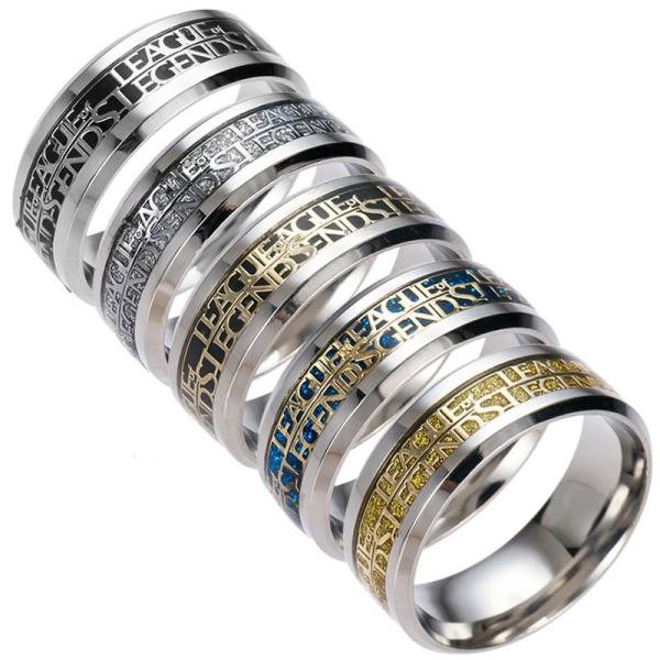 英文字 リング メンズ メタルリング アクセサリー シンプル 指輪