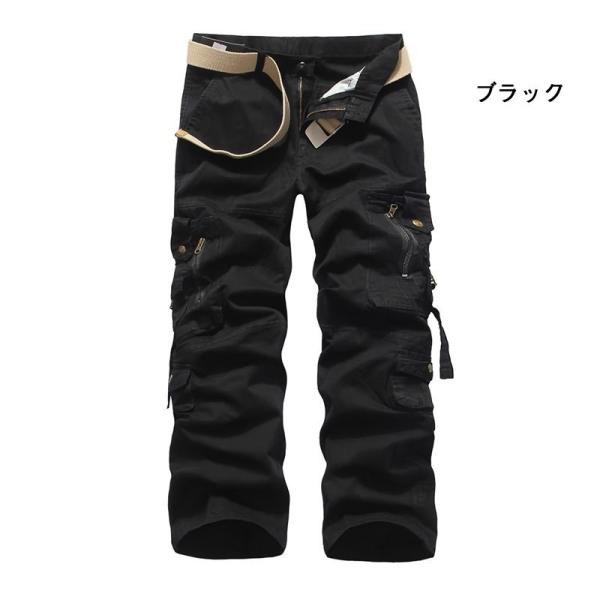 ブーツカットカーゴパンツ メンズ ストリート マルチポケット