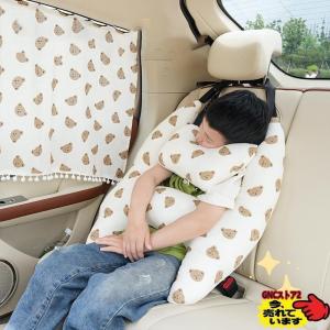 ショルダーガード クッション 睡眠補助 ジュニアシート ベビー キッズ 安全 妊婦 チャイルドカー プレゼント 愛い 洗濯能 旅行 車用品
