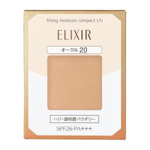 《資生堂》 エリクシール シュペリエル リフティングモイスチャーパクト　ＵＶ　オークル20　（レフィル）  9.2g ★定形外郵便★｜yumekurage