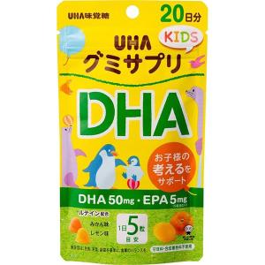 《UHA味覚糖》グミサプリKIDS DHA 20日分 110g｜yumekurage