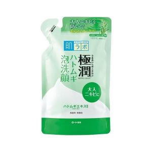 《ロート製薬》 肌ラボ 極潤 ハトムギ泡洗顔 140mL 詰め替え用｜yumekurage