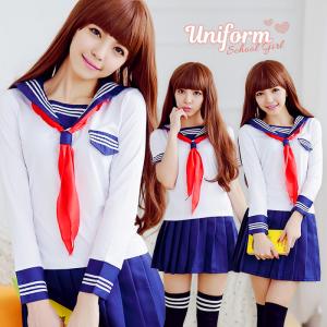 セーラー服 制服 コスプレ衣装 大きいサイズ 夏服 半袖 冬服 長袖 学生服 こすぷれ cosplay costume コス 学園祭 文化祭