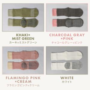 ヨガソックス レディース 滑り止め アーチサポ...の詳細画像2