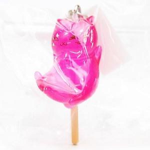 夏目友人帳 ニャンコ先生 和菓子ストラップ せんべい1種単品 ガチャ
