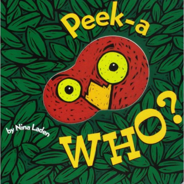 【海外の絵本】 Peek-A Who? Board Book Edition ボードブック 英語版 ...