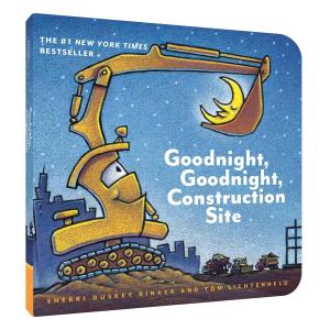 【海外の絵本】 Goodnight, Goodnight, Construction Site Board Book  海外で人気の絵本シリーズ 英語版 子供向け【宅急便：サイズ60】｜yumemiru-ehon