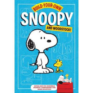 【海外のおもちゃ】 Build-Your-Own Snoopy and Woodstock! Punch-out and Construct Your Own Desktop Peanuts? Companions! 英語版【メール便対応】｜yumemiru-ehon