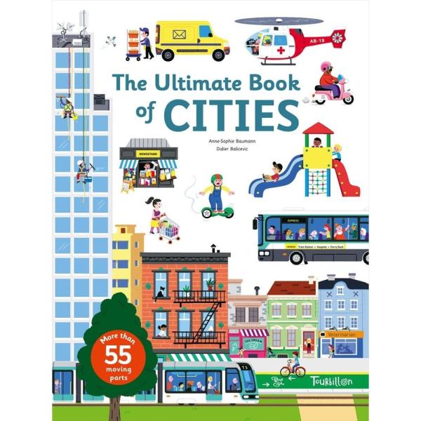 【英語のしかけ絵本】 Ultimate Book of Cities アルティメイト ブック オブ ...