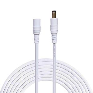 Liwinting 2m DC延長ケーブル DC/AC電源延長ケーブル 2.1mm x 5.5mm電源アダプタLED源ACケーブル DCアダプタ