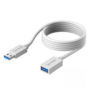 Sabrent 22AWG USB 3.0延長ケーブル - Aオス - Aメス  1.8m