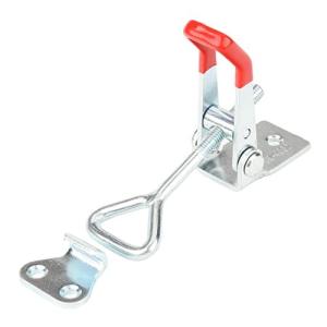 Utoolmart トグルクランプ 引っ掛け型 保持能力220kg 高炭素鋼 ブルー亜鉛メッキ GH-4002 クイッククランプ ワンタッチ ハンドル