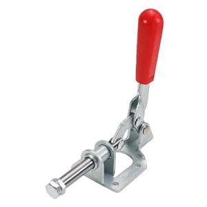 Utoolmart トグルクランプ 横押し 保持能力136kg 炭素鋼 亜鉛メッキ ハンドルオープン角度160° 302F クイッククランプ ワンタッ