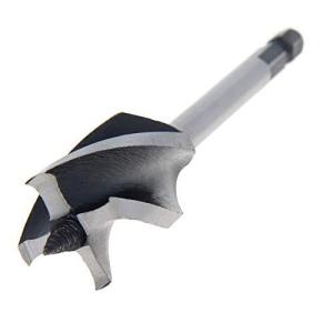 Utoolmart 木工ドリルビット 木工用ショートビット 木工ドリルビット 兼用ビット インパクトビット 電動ドリル 刃先径 32mm 全長 165