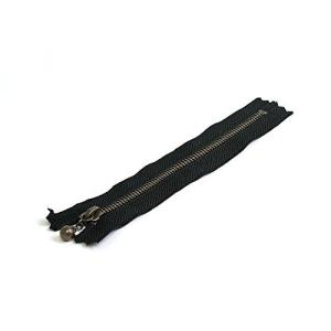 Y.K.K 玉付ファスナー 40cm 10本入 黒 3GKB40-580