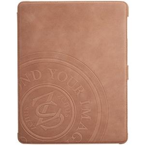新しいiPadレザーケース Prestige Vintage Folio W/Signage 本革 Vintage Brown レザー