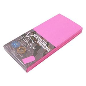 エヒメ紙工 封筒 ビビッド封筒 長形4号 桃 30枚 VV-ナガ4P-30P