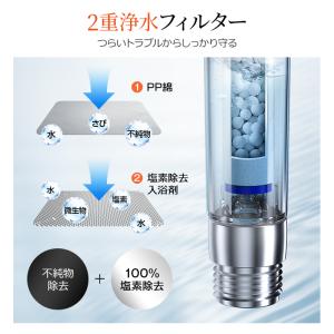 最新型 シャワーヘッド 節水 高水圧 塩素除去...の詳細画像4