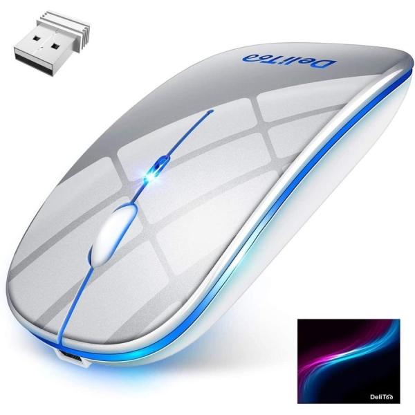 マウス ワイヤレスマウス 無線マウス コンパクト 超薄型 静音 2.4GHz 800 1200 16...