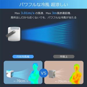 「クーポンで4,580円」冷風機 ポータブルク...の詳細画像5