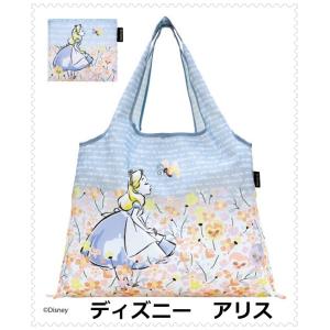 ディズニー＜不思議の国のアリス＞レディース折り畳みショッピングエコバッグ／フラワーガーデン＜＞
