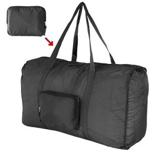 ＜値下げ＞折畳ボストンバッグ４６Ｌ旅行に便利（べージュ）