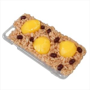 日本職人が作る 食品サンプル iPhone7/8ケース 赤飯 IP-719｜yumeoffice