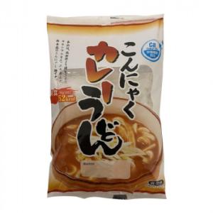 ナカキ食品　蒟蒻麺カレーうどん　24個セット (軽減税率対象)｜yumeoffice