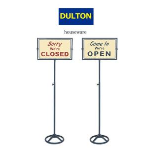 DULTON（ダルトン） スピナー サイン スタンド オープン クローズド