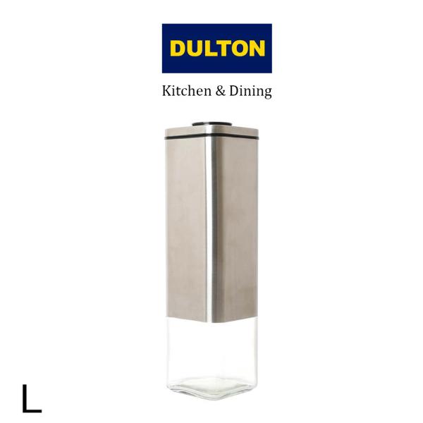 ダルトン キューブ ジャー ウィズ プレス リッド L CUBE JAR WITH PRESS LI...