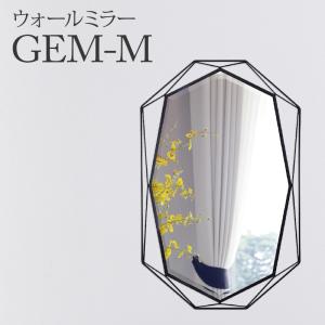 ウォールミラー GEM M BK 正規輸入品 北欧 おしゃれ 人気 韓国インテリア｜yumeoffice