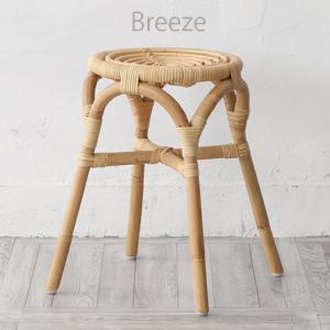 Breeze シリーズ スツール 軽いラタン 背もたれなし椅子 キッチン 持ち運び楽々腰掛け ナチュラル おしゃれ 人気｜yumeoffice