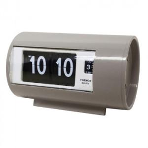 置き・掛け兼用 パタパタ時計 QT-30 オレンジ TWEMCO トゥエンコ