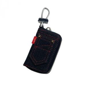 AWESOME(オーサム)　スマートキーケース　リアルデニムシリーズ　インディゴ　ASK-RDM01