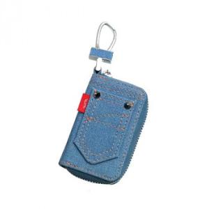AWESOME(オーサム)　スマートキーケース　リアルデニムシリーズ　ライトブルー　ASK-RDM0...