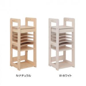 天然木ジュニアシリーズ 天然木ランドセルラック JJR-100R　N・ナチュラル